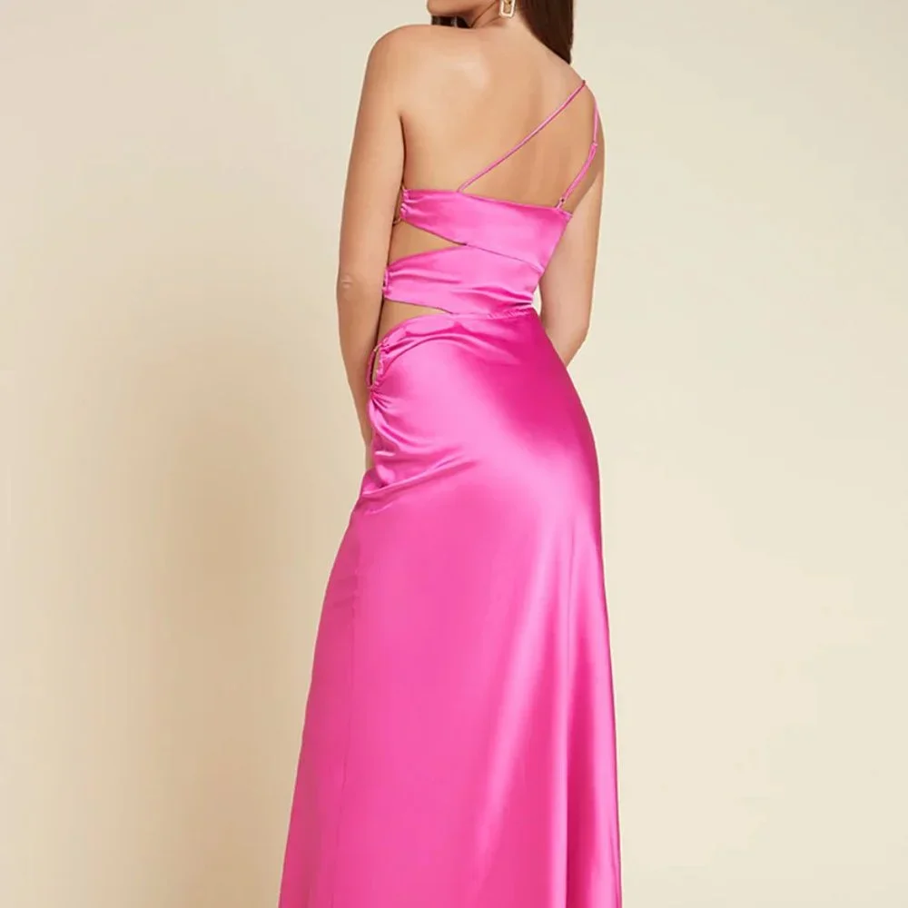 Runaway The Label Sawyer Maxi Dress Orchid Pink - Size S - Picture 2 of 7